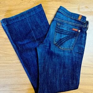 7 For All Mankind Dojo Jeans size 29x31. Excellent used condition